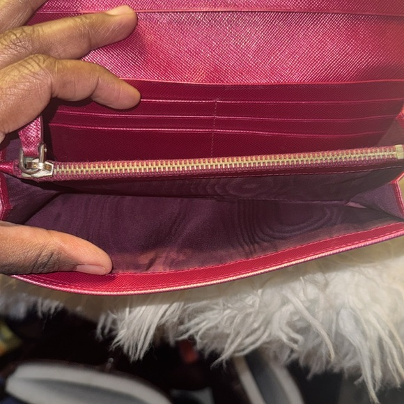 PRADA Saffiano Leather Long Bifold Wallet EUC - Picture 12 of 17